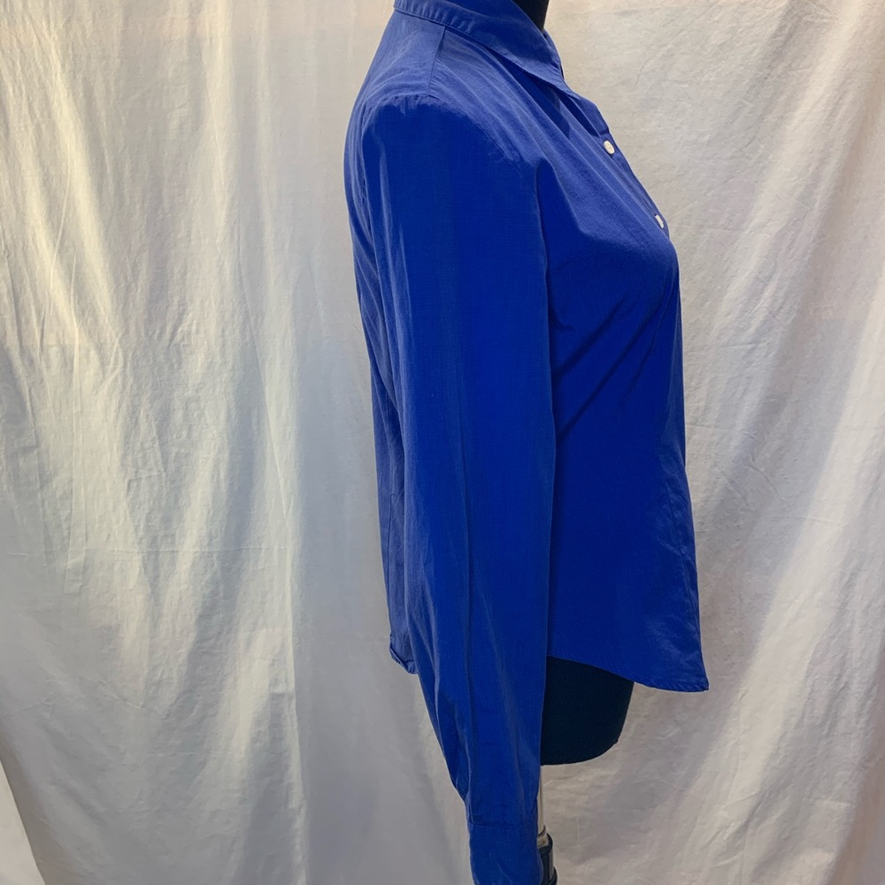 Gap Blue Button Up Blouse - image 2